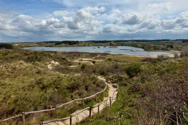 Wandelen door Nationaal Park Zuid-Kennemerland.