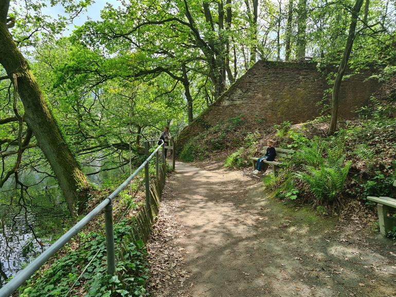 Wandelen langs de forten