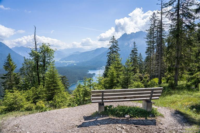 Wandelen rond de Eibsee