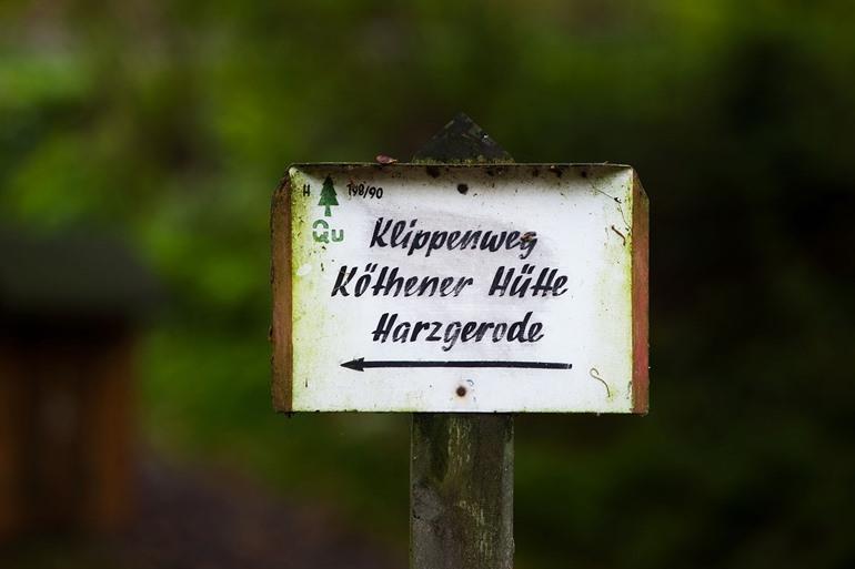 Wandeling door Selketal langs de Pionierklippe