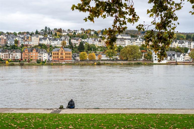 Wandeling langs de Rijn