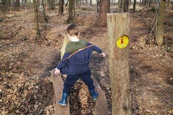 Wandeling langs het Pagadderpad in Dessel