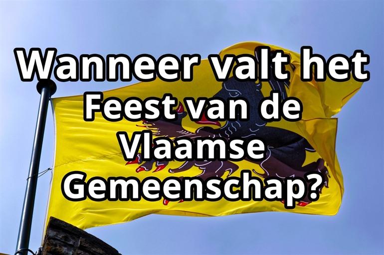 Wanneer valt het Feest van de Vlaamse Gemeenschap?