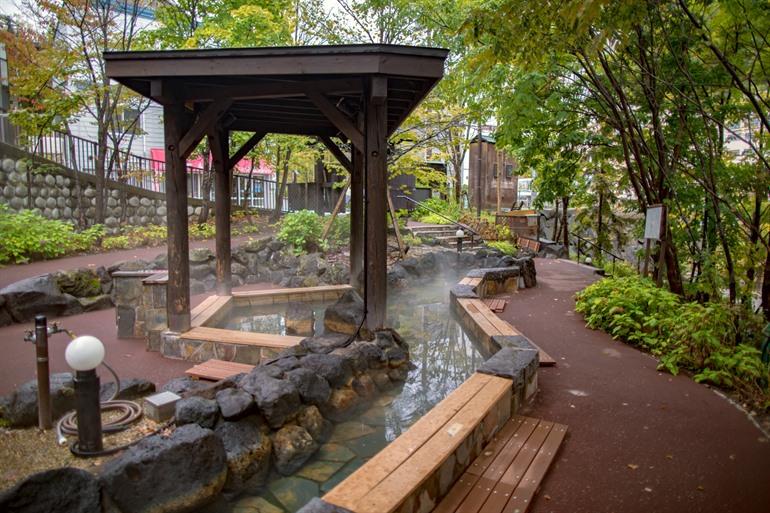 Warmwaterbronnen in Jozankei Onsen