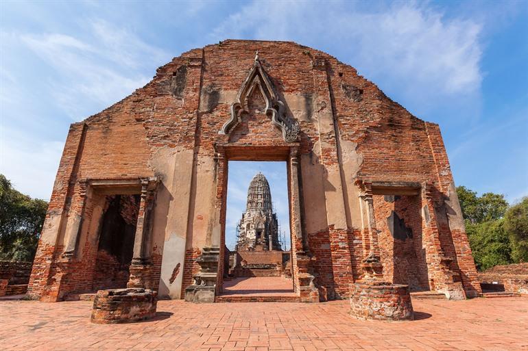 Wat Ratchaburana, Ayutthaya in Thailand