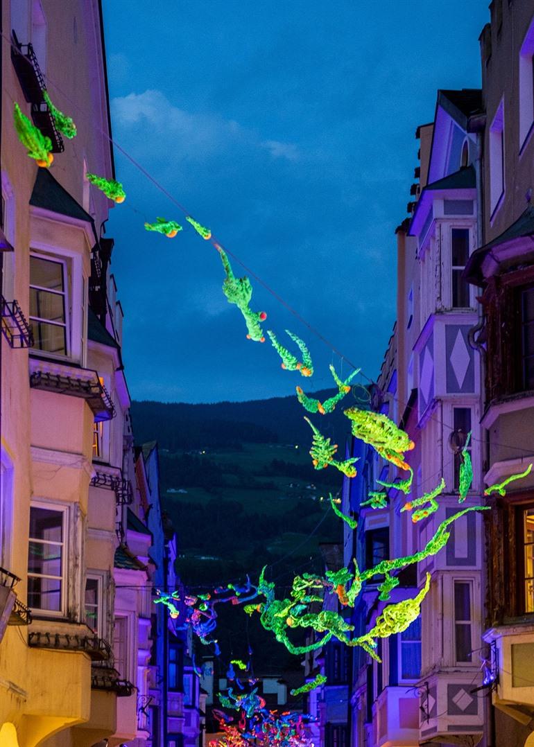 Water Light Festival in Brixen