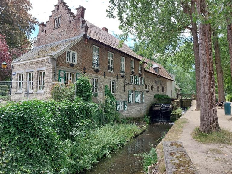 Watermolen in Sint-Lambrechts-Woluwe