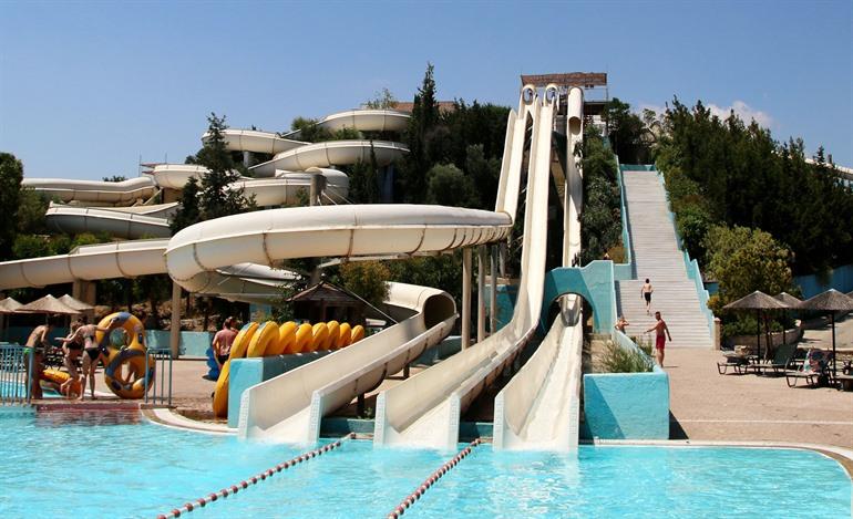 Waterpret in het Faliraki Water Park