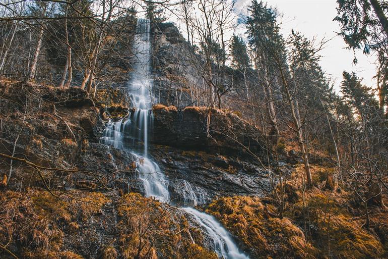 Waterval Romkerhaller in de Harz