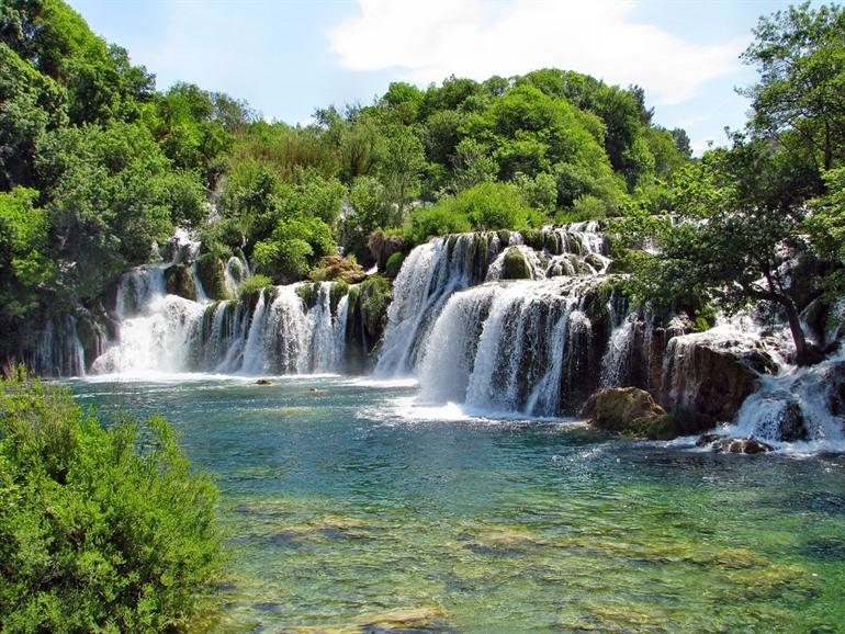 Watervallen Roski Slap - Krka