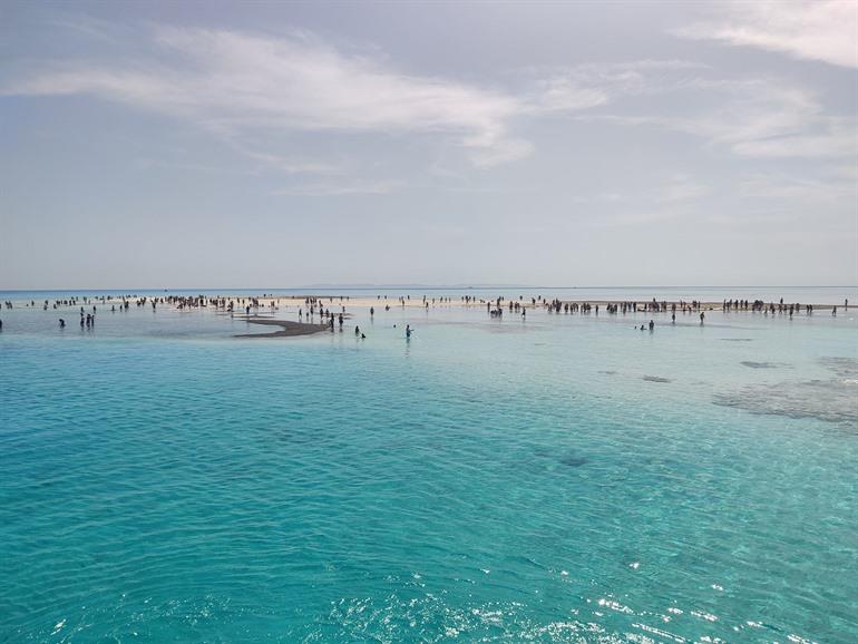 White Island in Ras Mohammed Nationaal Park, Egypte