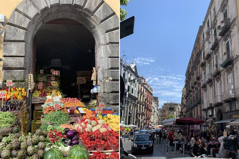 Wijk Rione Sanità in Napels