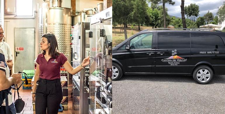 Wijntour bij Cantina del Vesuvio (Trecase)