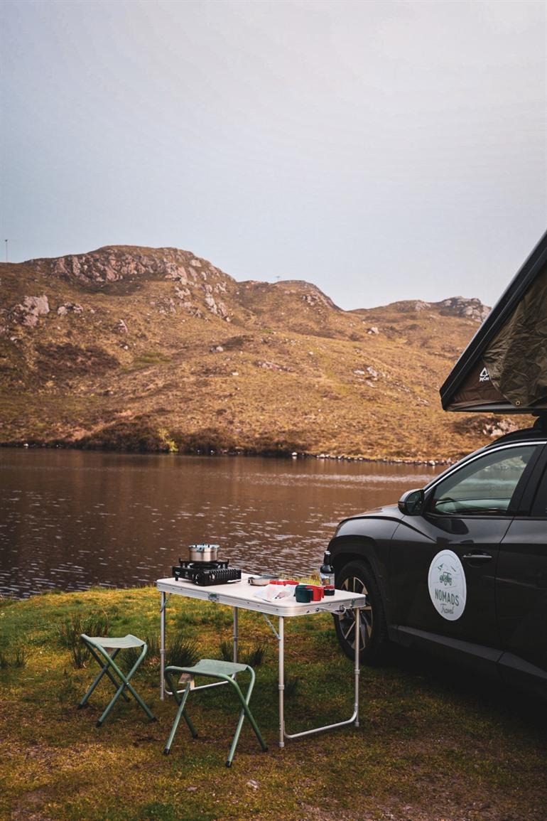 Wildkamperen in Schotland