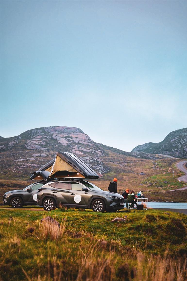 Wildkamperen in Schotland