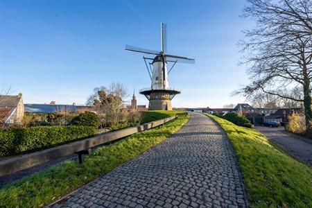 Windmolen de Juffer, bij IJzendijke, Zeeland