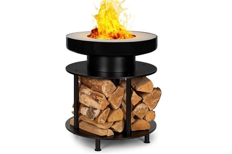 Wood Stock 2-in-1 vuurschaal BBQ grill kopen