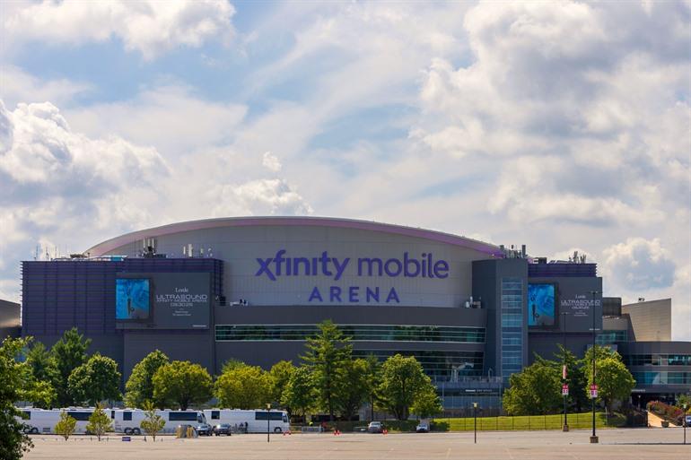 Xfinity Mobile Arena in Philadelphia
