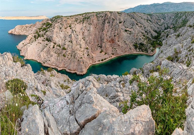 Zavratnica baai bezoeken, Kroatië