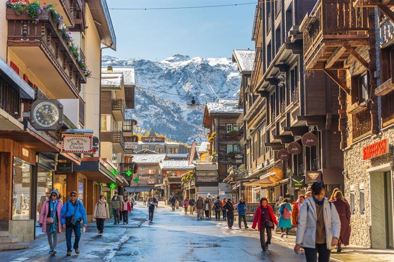 Zermatt centrum