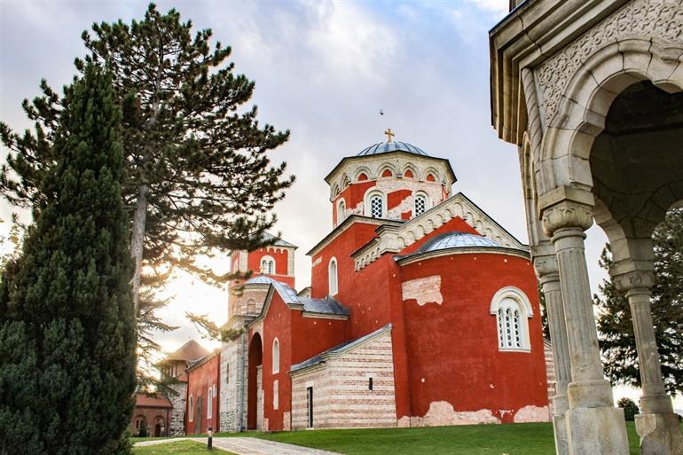 Zica Klooster in Servië