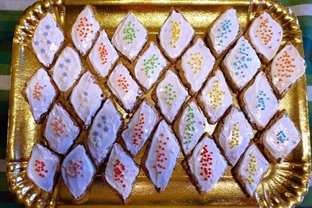 Zoet gebakje Papassini, Sardinië