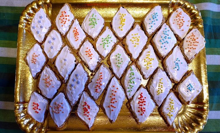 Zoet gebakje Papassini, Sardinië