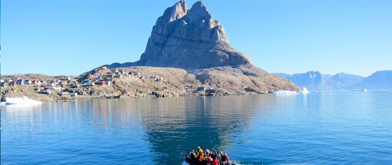 Zomercruise naar Groenland