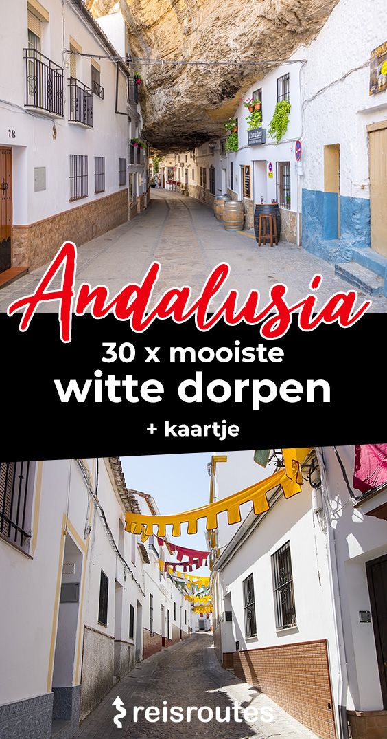 Pinterest Dé 30 x mooiste witte dorpen van Andalusië. Pueblos blancos: foto's + kaartje