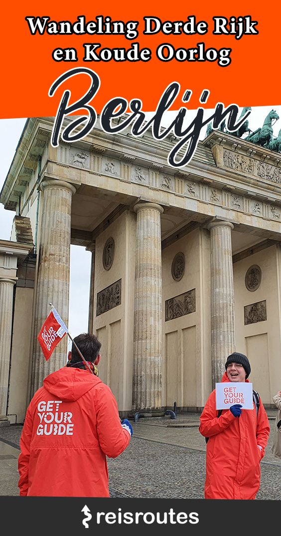 Pinterest Berlijn wandeltour: Derde Rijk en Koude Oorlog wandeling met GetYourGuide