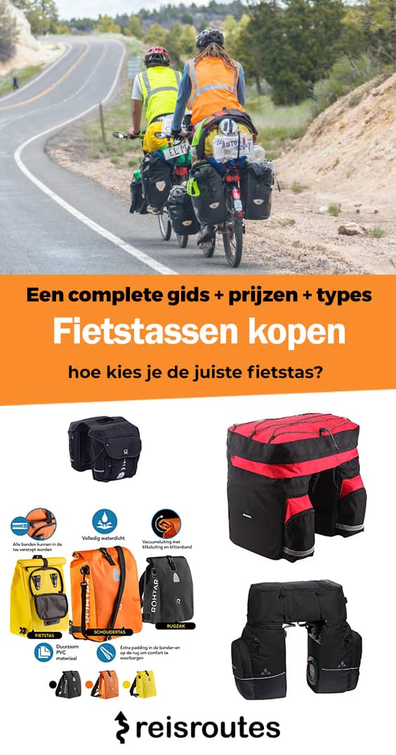 Pinterest Beste fietstassen kopen 2024: top 10 x fietszakken vergelijken