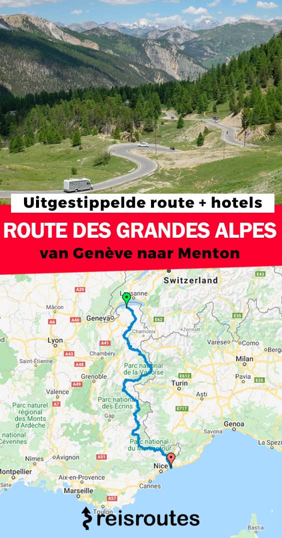 Pinterest Route des Grandes Alpes: Rij door de Franse Alpen van Genève tot Nice
