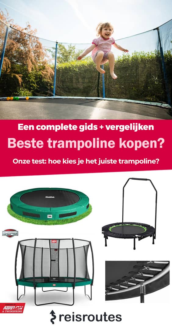 Pinterest 5 x beste trampolines 2022 vergelijken: Welke tuin trampoline kopen?