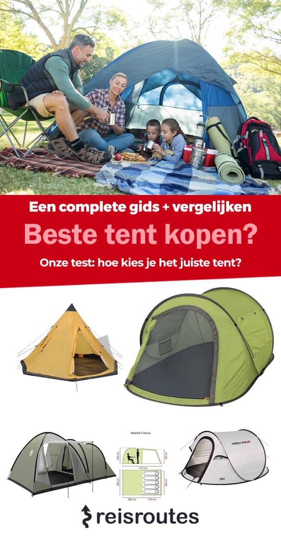 Pinterest 10 x Beste kampeertent 2025 kopen: wat is een goede tent? + kooptips!