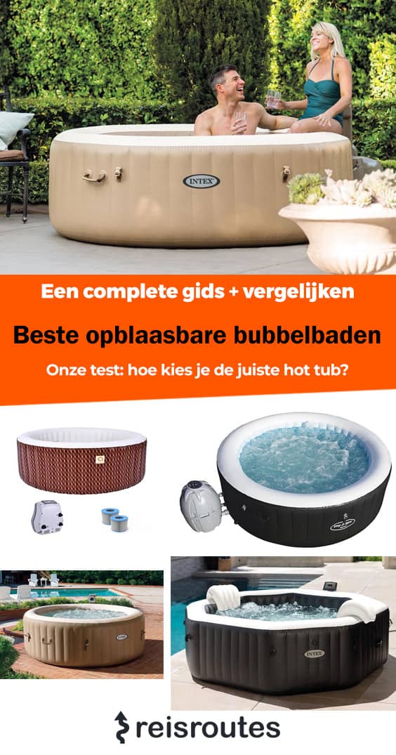 Pinterest 10 x beste opblaasbaar bubbelbad 2025: welke hot tub kopen voor in je tuin? Kooptips!