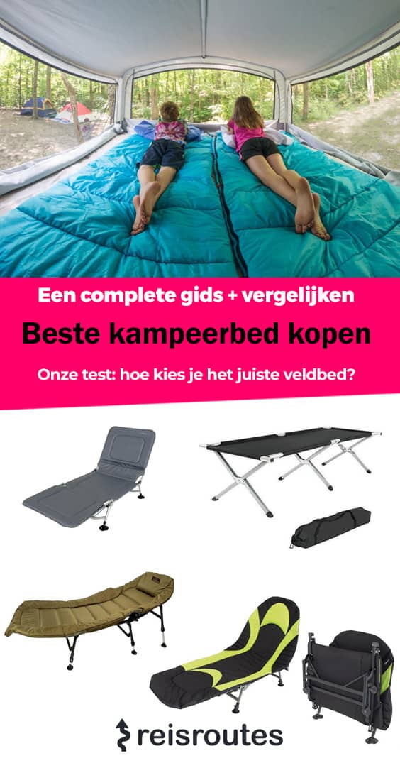 Pinterest 10 x Beste kampeerbedden 2024 kopen: wat is een goed veldbed? + kooptips!