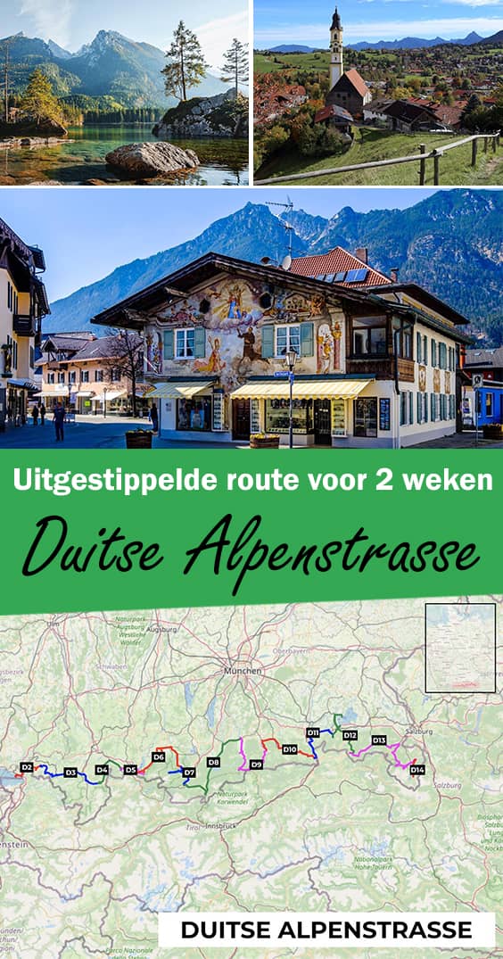 Pinterest Duitse Alpenroute: Uitgestippelde route langs de Duitse Alpenstraße voor 2 weken