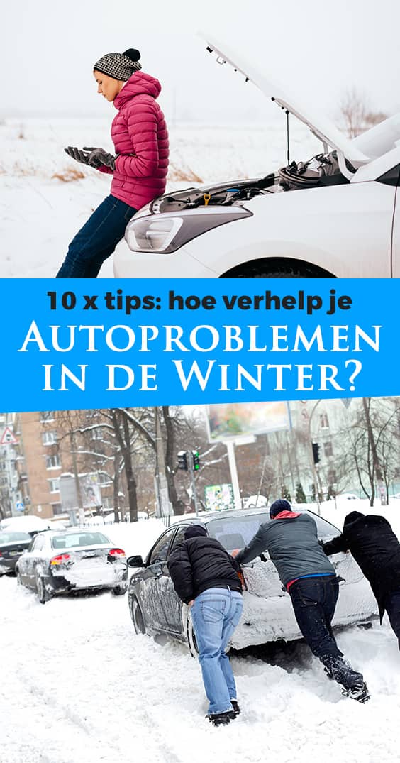 10 x tips om autoproblemen in de winter te voorkomen