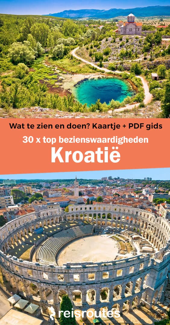 Pinterest 30 x mooiste bezienswaardigheden Kroatië: Alle highlights van Kroatië + verblijftips