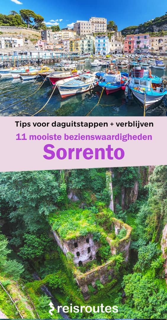 Pinterest 20 x mooiste bezienswaardigheden in Sorrento bezoeken: wat zien en doen tijdens je verblijf? Tips & tickets