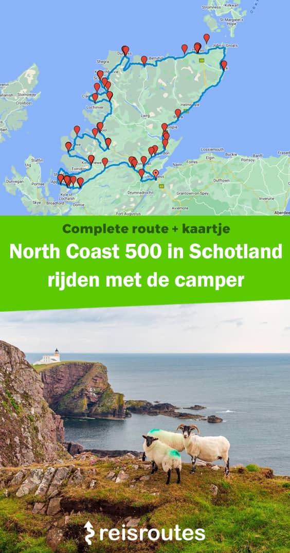 Pinterest Met de camper of mobilehome North Coast 500 route in Schotland rijden