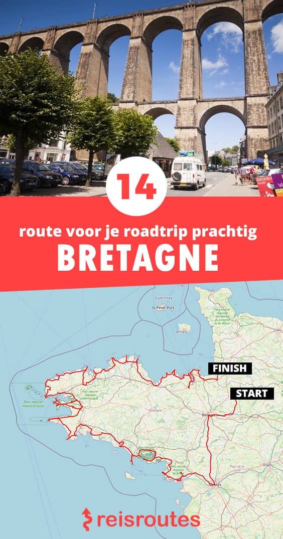Pinterest Roadtrip Bretagne (14 dagen): Complete route langs de mooiste plekjes + kaartje