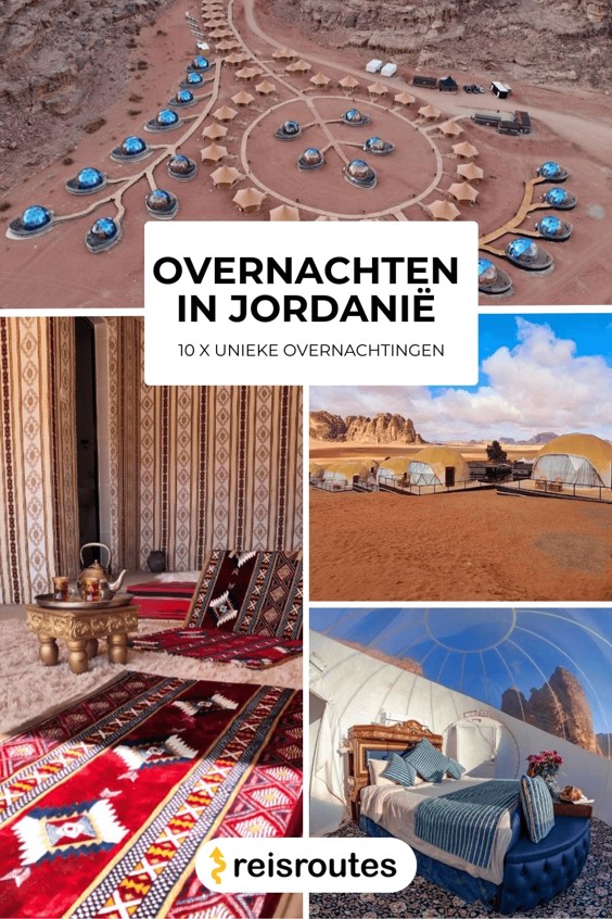 Pinterest Waar verblijven in Jordanië 2025? 10 x van goedkoop tot luxe