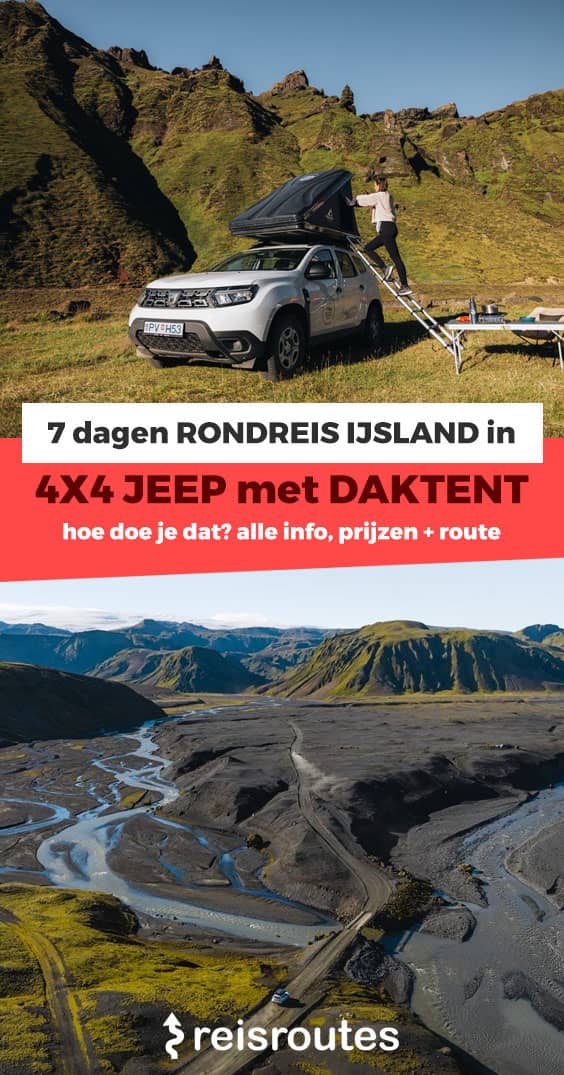 Pinterest Rondreis IJsland met 4x4 jeep en daktent (7 dagen): Een alternatieve camper