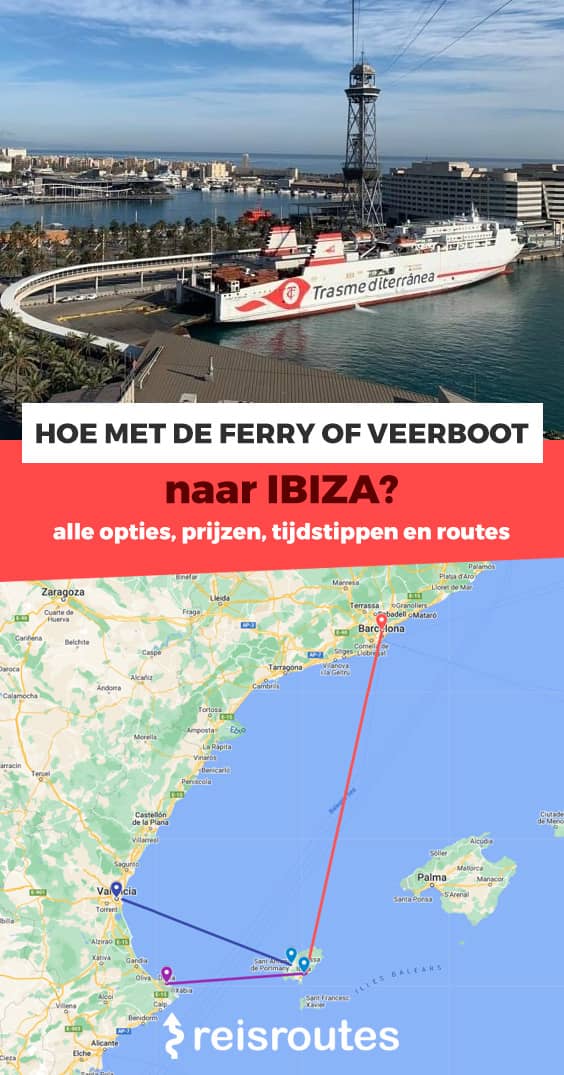 Pinterest Hoe met de veerboot of ferry naar Ibiza? Alle info + tickets