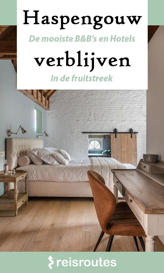 Pinterest Dé 11 mooiste Hotels en B&B's in Haspengouw? Verblijven & logeren in de bloesemstreek (2025)?