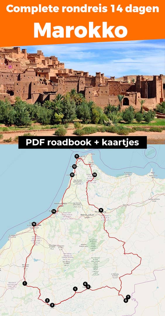 Pinterest Rondreis Marokko (14-dagen): Uitgestippelde route, tips & reisschema