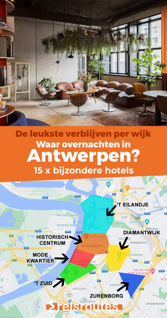 Pinterest Waar overnachten in Antwerpen? 15 x beste hotels van goedkoop tot luxe (update 2025)