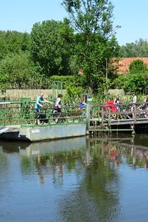 Oost-Vlaamse Leie fietsroute