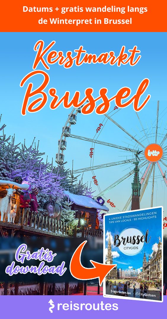 Pinterest Kerstmarkt Brussel 2022: wandelroute kerstmarkten mét kaart + datums